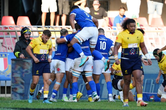 VIDEO | România a pierdut meciul-test cu Italia, scor 7-57, ultimul înaintea Cupei Mondiale