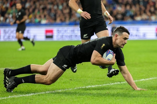 VIDEO | Noua Zeelandă este prima finalistă a Cupei Mondiale de rugby! Argentina a bifat primele puncte, dar a urmat spectacolul All Blacks 