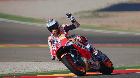 Motot GP: Marc Marquez a câştigat Marele Premiu al Aragonului