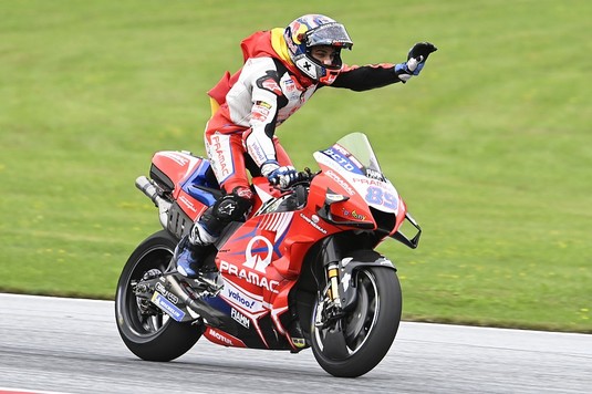 Moment istoric! Jorge Martin a câştigat prima lui cursă în Moto GP, Marele Premiu al Stiriei

