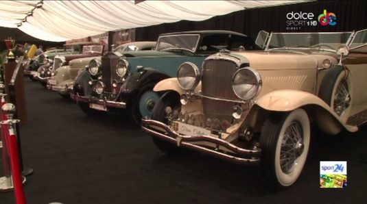 VIDEO Ion Ţiriac şi-a expus colecţia de maşini de epocă. Vezi imagini!