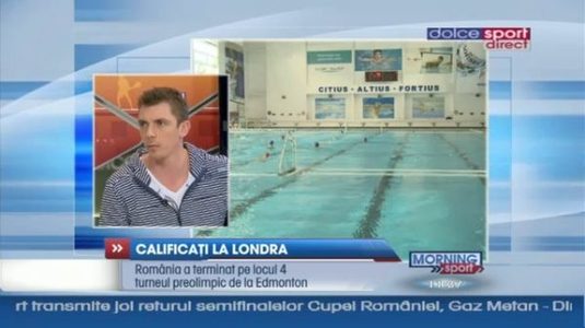 "Nu avem doctor la lot, pentru că nu sunt bani la Federaţie". Poloiştii Dragoş Stoenescu şi Alexandru Ghiban au vorbit la Dolce Sport