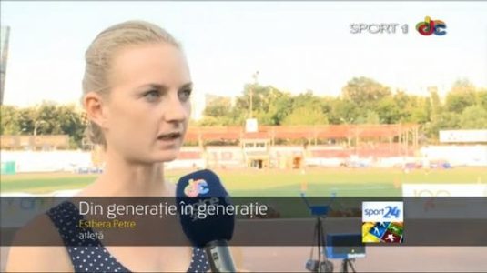 Esthera Petre este la prima Olimpiadă. Cum o încurajează Sorin Matei, şeful Federaţiei de Atletism