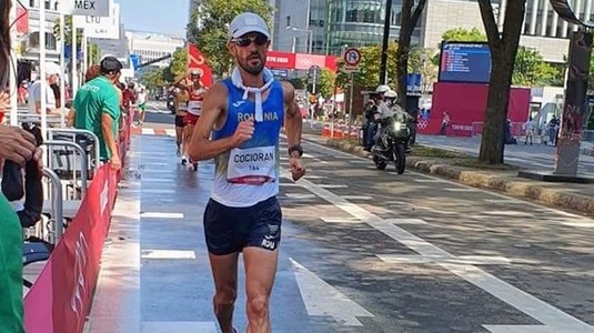 Marius Cocioran, locul 24 în proba de 50 km marş. Zece atleţi n-au încheiat cursa de la Tokyo din cauza căldurii