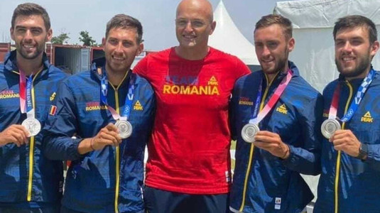 România, aur şi argint la Tokyo! Sportivii din echipajul de patru rame masculin, vicecampioni olimpici