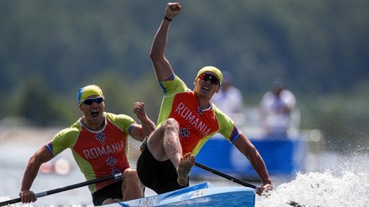 Echipajul României de canoe dublu sprint s-a calificat în semifinală
