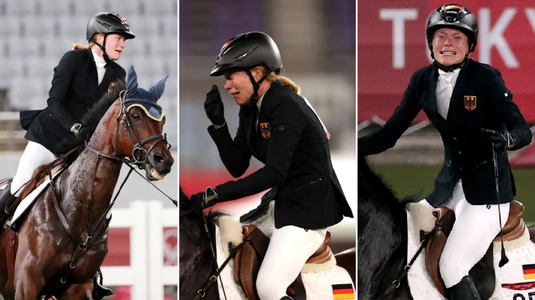 VIDEO | Momente inedite la Jocurile Olimpice. Kim Raisner, exclusă după ce a lovit calul care n-a vrut să sare obstacolele