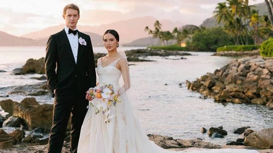 S-au căsătorit! Campionii olimpici şi mondiali, nuntă ca-n poveşti în Hawaii, într-un decor de basm | FOTO