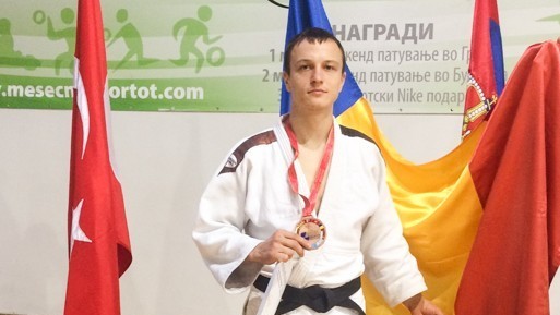 Vadim Bunescu a obţinut medalia de bronz la Campionatul Balcanic de judo pentru seniori