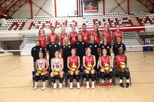 Dinamo Bucureşti a pierdut ambele manşe din 16-ile Challenge Cup la volei feminin! Echipa nu s-a putut prezenta la meciuri