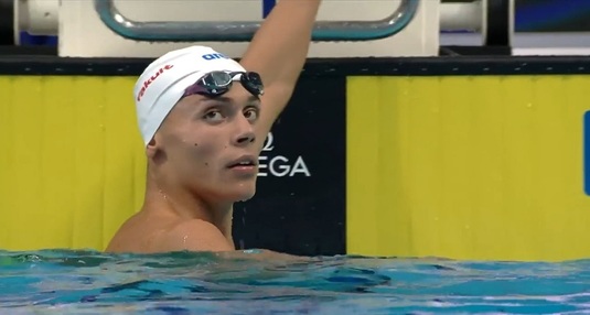 BREAKING NEWS | David Popovici, campion mondial şi la 100 de metri liber!