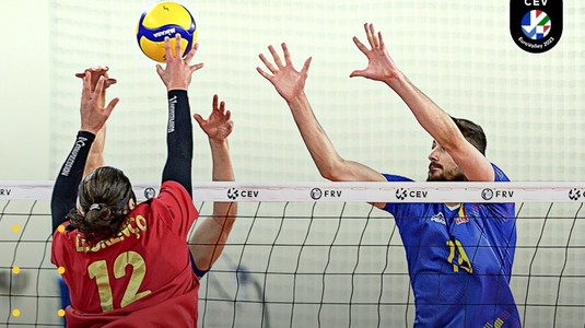 CEV EuroVolley 2023: România - Portugalia 0-3. Debut cu stângul pentru ”tricolori”