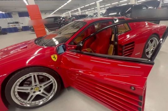 Un Ferrari furat de la Gerhard Berger în 1995 a fost găsit de poliţie după aproape trei decenii