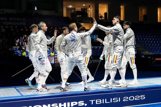 România a cucerit medalia de bronz la sabie masculin echipe