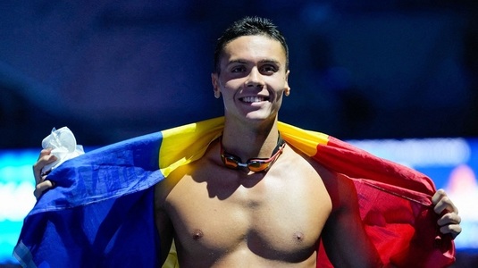 Record naţional şi marea provocare pentru David Popovici! Luptă pentru al treilea aur consecutiv