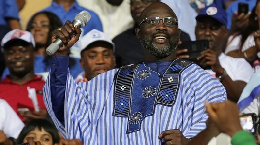 George Weah, şef de stat. Primele reacţii oficiale