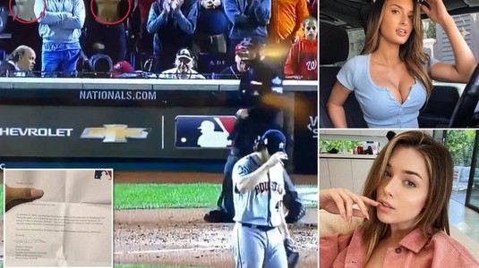 Ce amendă a primit Julia Rose, după gestul nebun făcut la un meci de baseball