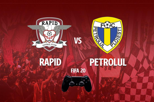 VIDEO | Petrolul a învins Rapid în mediul online. Dueluri caritabile, la care fanii au cumpărat bilete. Toţi banii merg la Institutul "Matei Balş"