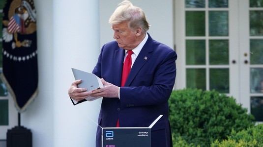 Reacţie fermă a lui Donald Trump. Vrea reluarea cât mai rapidă a competiţiilor din SUA: "M-am săturat să văd meciuri vechi!"