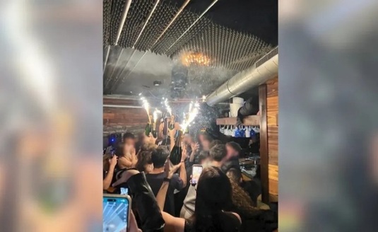 Un cetăţean român, presupus dispărut în urma incendiului din Elveţia! O fotografie surprinde momentul în care a izbucnit focul