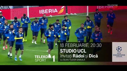EDIŢIE SPECIALĂ | Mirel Rădoi şi Nicolae Dică vin la Studioul UCL, marţi, de la 20:30, la Telekom Sport 1