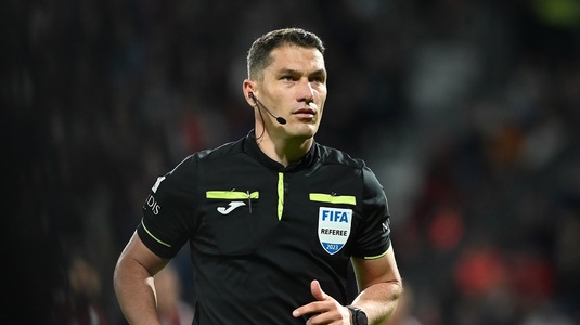 Istvan Kovacs şi Marian Barbu vor arbitra în etapa a patra a calificărilor la Euro 2024