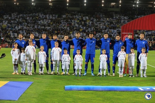 UEFA a amendat federaţia bosniacă după meciurile Bosniei cu Liechtenstein şi Portugalia