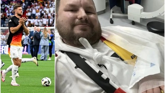 Un fan german a ajuns la spital după un şut al lui Füllkrug, la încălzire