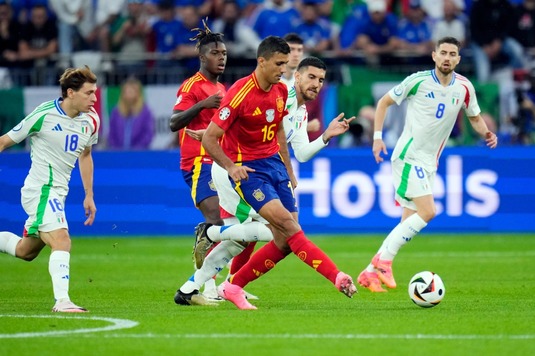EURO 2024 | Spania - Italia 1-0. Ibericii au controlat total jocul! Danemarca - Anglia 1-1. Slovenia  - Serbia 1-1
