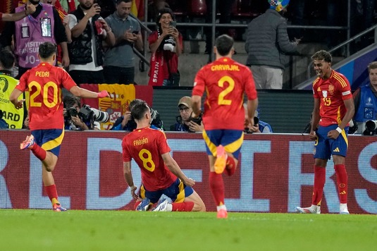 EURO 2024 | Spania - Georgia 4-1. Ibericii au făcut spectacol înainte de marele meci cu Germania din sferturile de finală