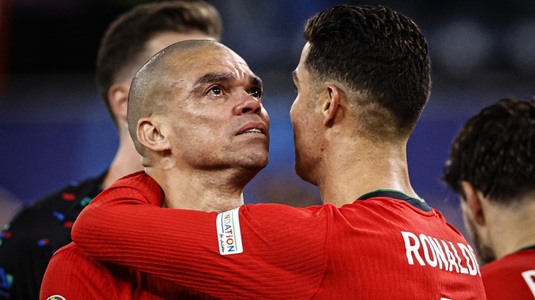 Roberto Martinez, întrebat despre viitorul veteranilor Ronaldo şi Pepe la naţionala Portugaliei: "Lacrimile lui sunt frustrante"