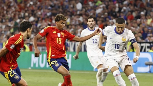 Spania petrece! Yamal şi autogolul lui Kounde au dus naţionala iberică în finala EURO 2024. Franţa pleacă acasă, deşi a început perfect