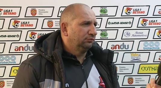 VIDEO | Miriuţă, resemnat după eşecul cu FCSB: "Să nu îi aud pe ăştia ai mei de play-off". Noul obiectiv stabilit pentru Hermannstadt