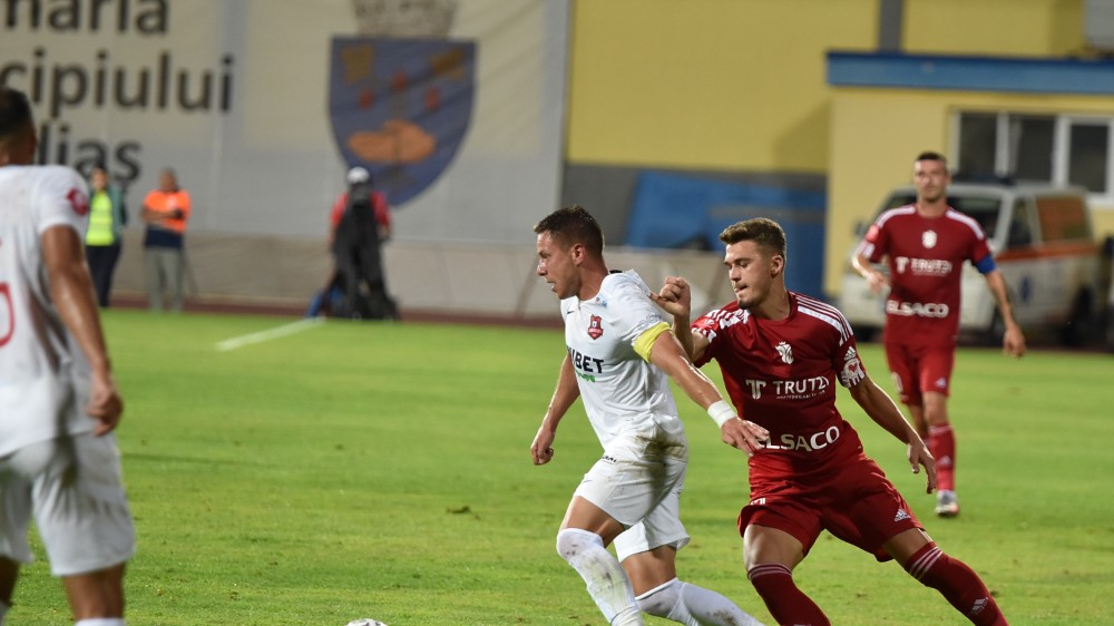 FC Hermannstadt - FC Botoșani 1-1. Moldovenii ratează șansa unui