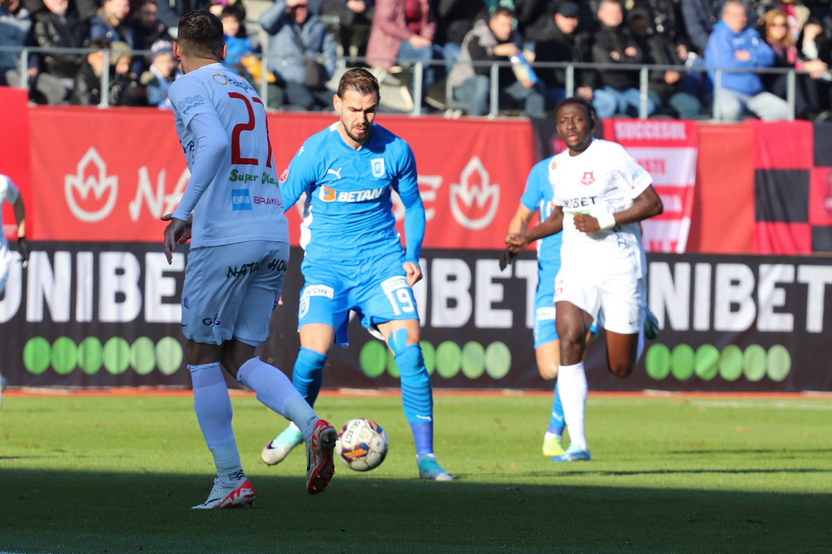 VIDEO - Liga 1: FC Hermannstadt vs Universitatea Craiova, Golo 1-0