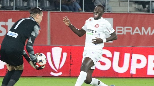 Baba Alhassan, mesaj de adio pentru FC Hermannstadt, după ultimul său meci în tricoul sibienilor: "E puţin emoţionant"