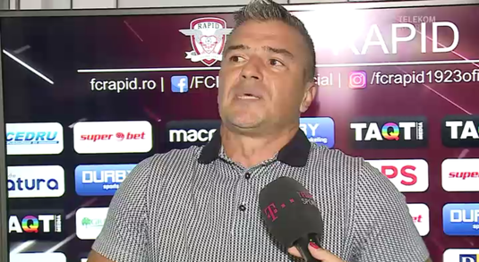 VIDEO | Daniel Pancu, criză de nervi după ce Rapid a câştigat cu Poli: "Vă las pe toţi să mă consideraţi nebun"