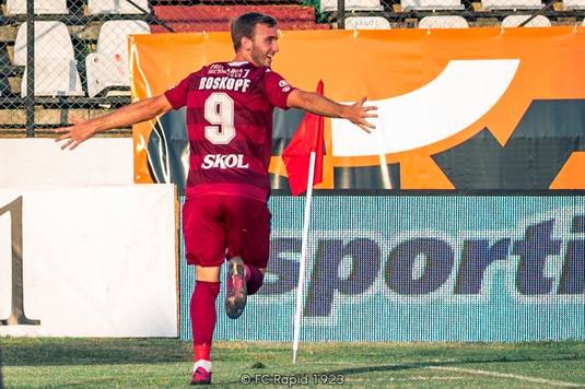 CSM Reşiţa - Rapid 1-2. Matias Roskopf a dat lovitura în minutul 88. Pe ce loc au urcat giuleştenii