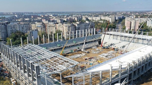Veşti bune pentru suporterii Rapidului. Ministrul Dezvoltării a dezvăluit când vor fi finalizate lucrările la arena din Giuleşti
