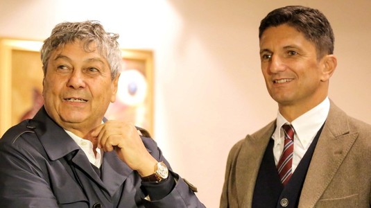 Mircea şi Răzvan Lucescu au fost pe stadion în seara în care Rapid a revenit în Liga 1 după şase ani: "M-am simţit excelent, mi-a fost dor. Fără suporteri nu se poate!"