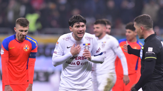 Săpunaru a dezvăluit ce i-a spus Istvan Kovacs în timpul derby-ul cu FCSB! ”A zis că poate să mă dea şi afară din ţară!”