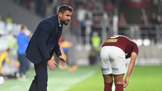 "Am dominat. Noi la timonă, ei pe contraatac". Adrian Mutu a lăudat golul lui Emmers, după victoria cu Hermannstadt