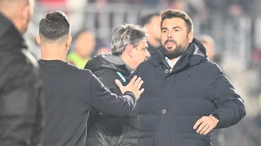 "Nu ar trebui să existe în Liga 1". Supărarea lui Adi Mutu după UTA - Rapid 1-1: "Poate puţin am fost supărat pe jucătorii mei"