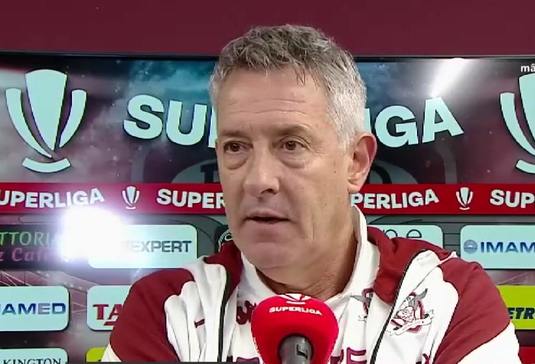 Cristiano Bergodi, optimist după Farul - Rapid 0-0: „Cu tot respectul, dar nu mă sperie distanţa faţă de FCSB!”