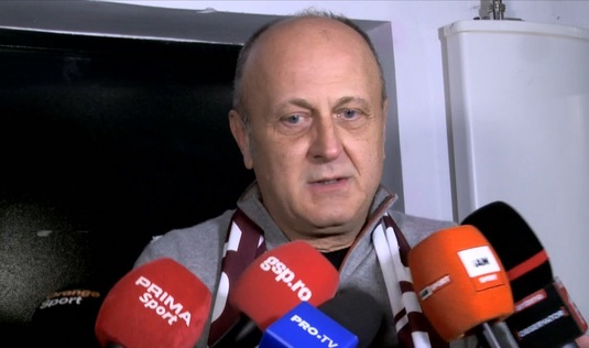 VIDEO | Dan Şucu, după Rapid - Hermannstadt 2-0: ”Ne-a fost teamă de meciul ăsta. Jucătorii nu au motive să se relaxeze”