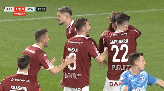 Ce i-a spus Săpunaru&co lui Bădescu înainte de debutul la Rapid: ”Am avut emoţii”