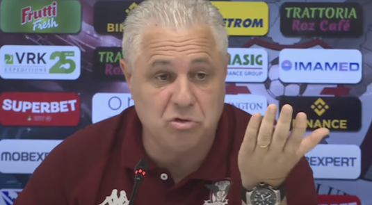 Marius Şumudică şochează după episodul de la U Cluj: ”Sunt echipe în Liga 1 care bagă vitamine pe venă!”