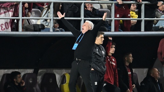 Şumudică, plin de nervi şi la conferinţă. De ce i-a acuzat pe doi jucători de la FCSB: ”L-aţi văzut pe Creţu? I-am zis lui Târnovanu”