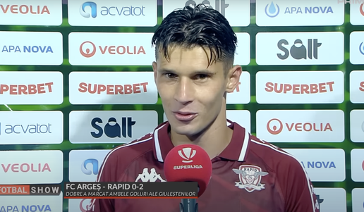 Alex Dobre a făcut show şi după meci. Declaraţia serii oferită după dubla cu FC Argeş: ”Nu vreau să fiu judecat...”