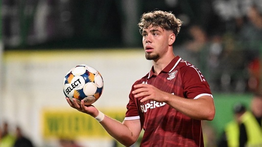 De ce Andrei Borza nu este titular la Rapid în meciul cu CFR Cluj: ”Nu vor să rişte nimic”